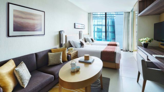 Overview OPTK Studio Superior Type D Twin Room Window