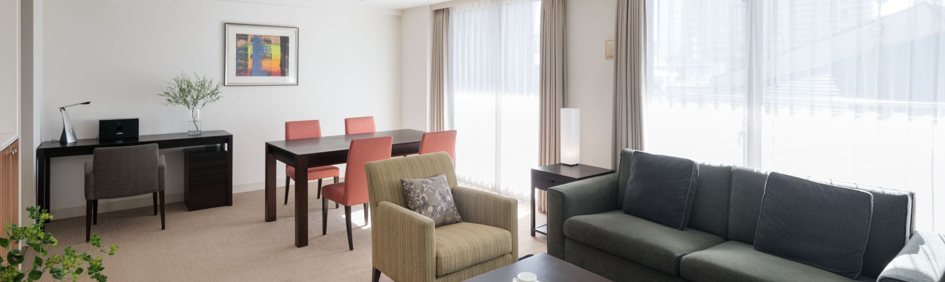 东京青山奥克伍德华庭酒店公寓三居室行政公寓