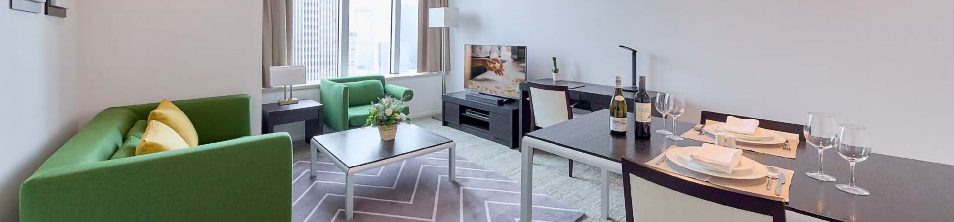 东京六本木 T-Cube 奥克伍德华庭酒店公寓一居室豪华公寓