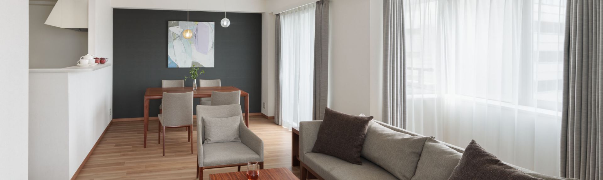 Oakwood Residence Shinagawa Tokyo Two Bedroom Deluxe Apartment Banner Desktop