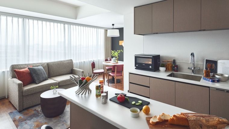 Apartmenttypes SR Japan Yokohama Ct Yokohama 2BRM Living Room