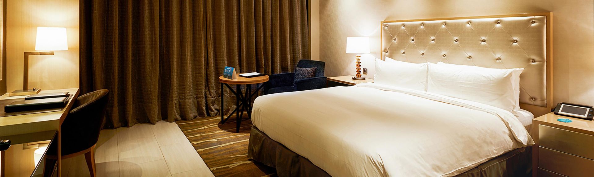 仁川奥克伍德豪景公寓高级特大床单间公寓