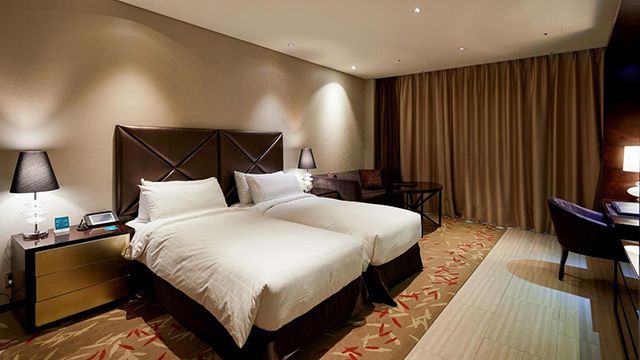 高级双床单间公寓