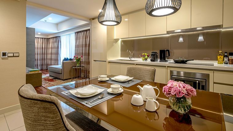 Apartment Types SR Malaysia KL Asc Sentral KL 1BRM EXE Living Room LR 1