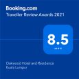 <strong>Booking.com Traveller 荣誉奖项 2021</strong></br>