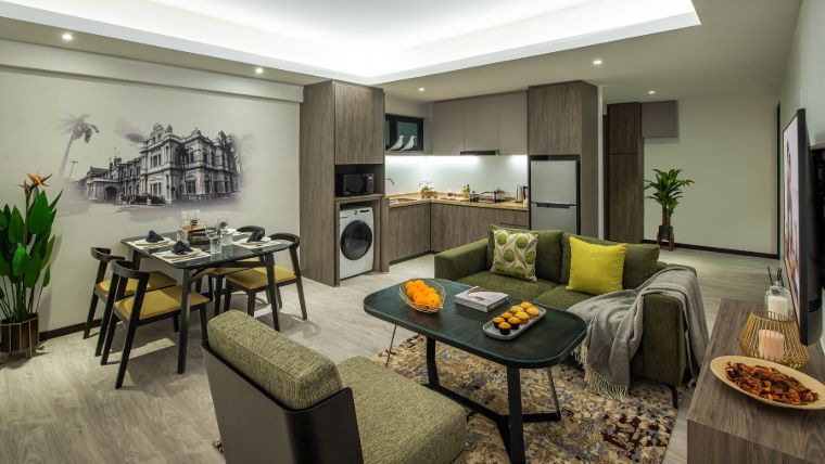 行政两房式公寓