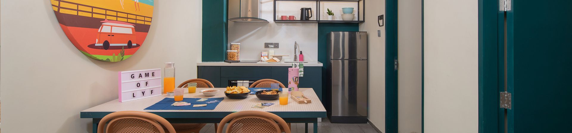 所有聚一堂(2 间卧室） 