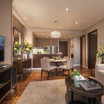 Rooms And Suites Sr Philippines Manila Asc Bonifacio 1brm Executive Living Dining Room