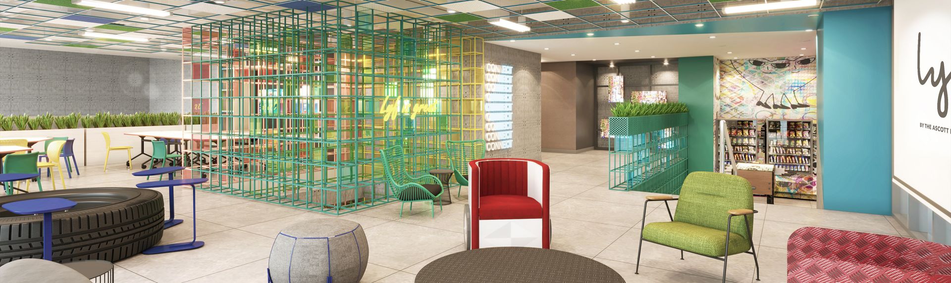 马尼拉lyf马拉迪共享公寓拉莱特画廊 