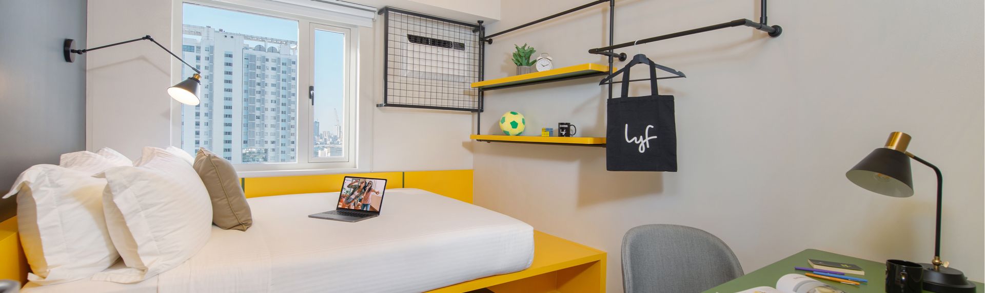 所有（双卧室）马尼拉lyf马拉迪共享公寓