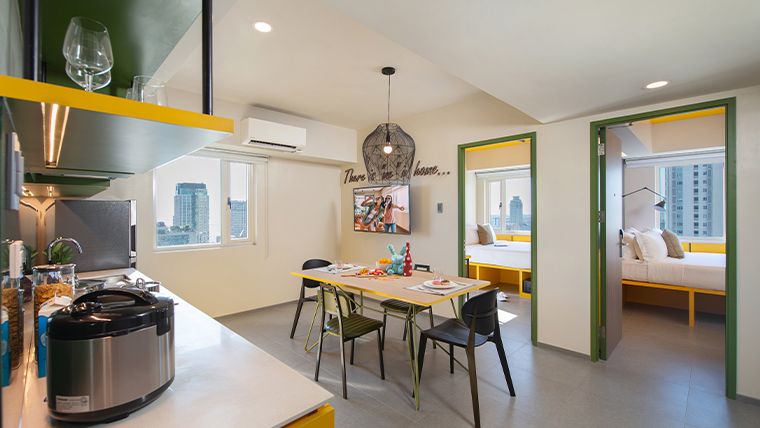 所有聚一堂(2 间卧室）