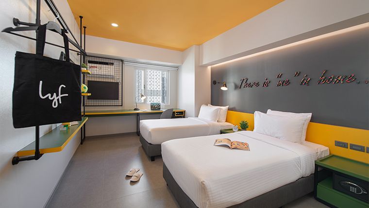 配菜（单间双床房）