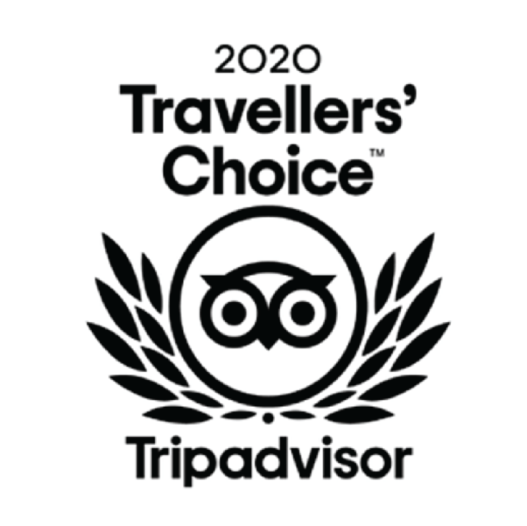 <strong>Travelers' Choice 2020</strong></br><strong>TripAdvisor</strong>