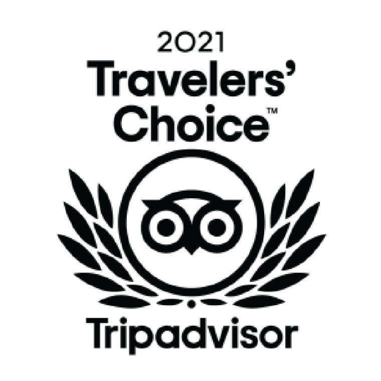 <strong>Traveler's Choice 2021</strong></br><strong>TripAdvisor</strong>
