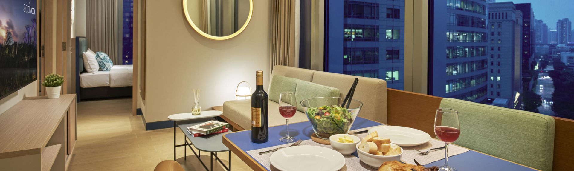 Serviced Apartment in Singapore’s Financial Core