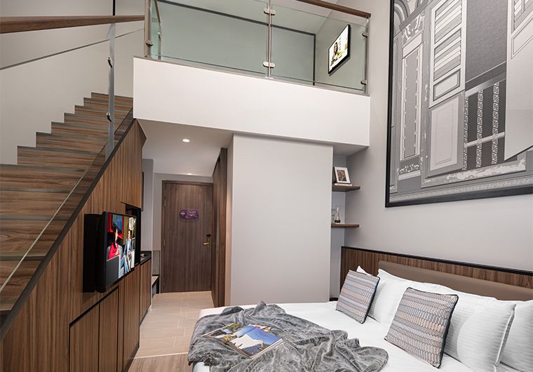 一房式豪华阁楼公寓