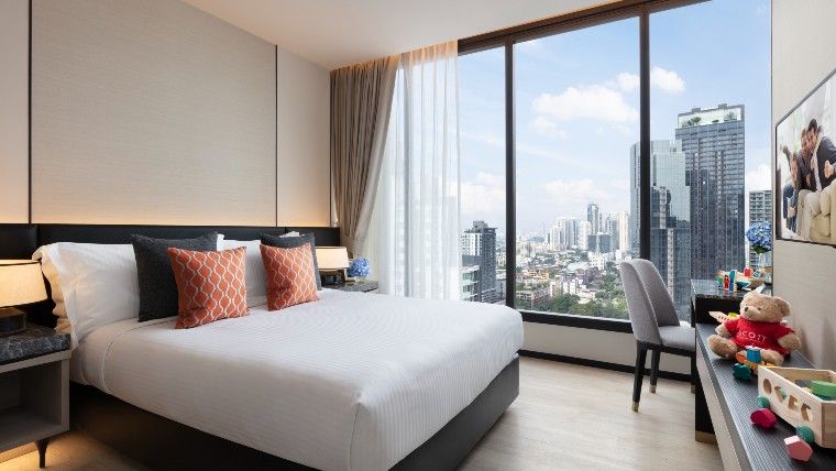 两房行政公寓（房间连通）