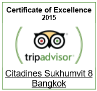<strong>Certificate of Excellence 2015 (2015 年卓越证书)</strong></br><p><strong>TripAdvisor</strong></p>
