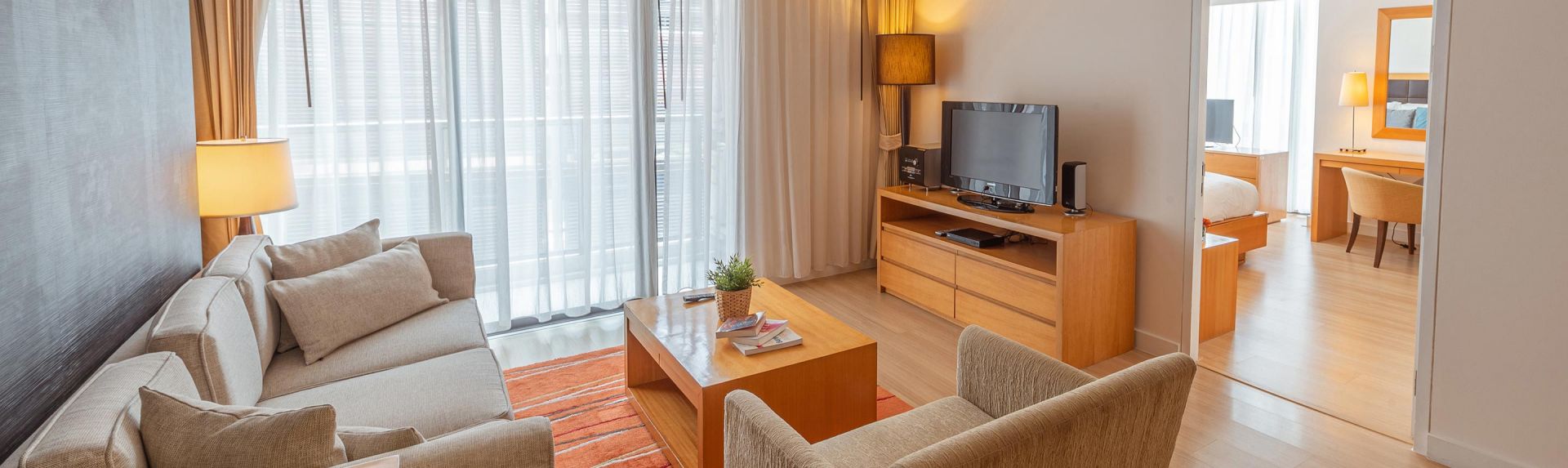 曼谷素坤逸 24 奥克伍德华庭酒店公寓一居室豪华公寓