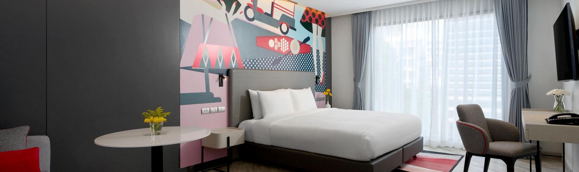 曼谷素坤逸奥克伍德尚轩酒店公寓行政单间公寓