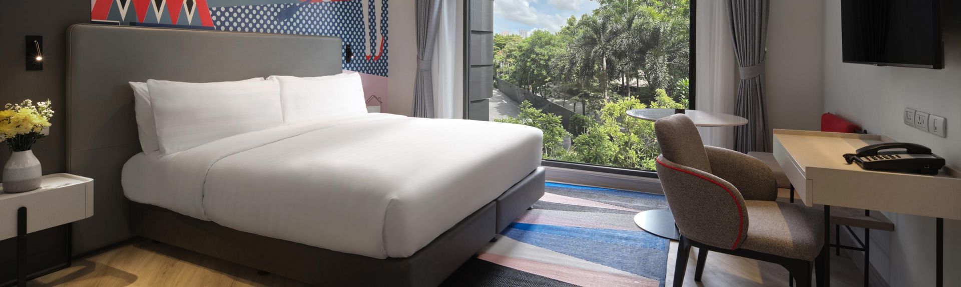 曼谷素坤逸奥克伍德尚轩酒店公寓豪景单间公寓