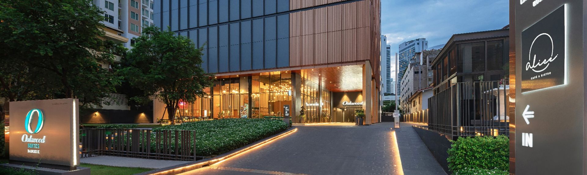 曼谷奥克伍德优阁酒店公寓位置