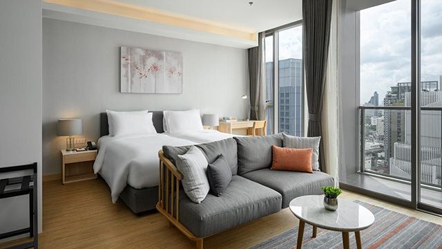 豪华双床单间公寓