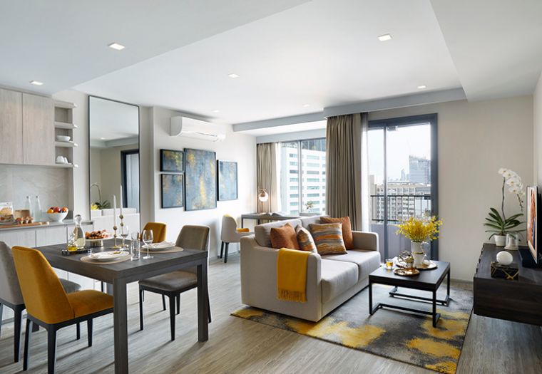 One-Bedroom Premier_Living Area