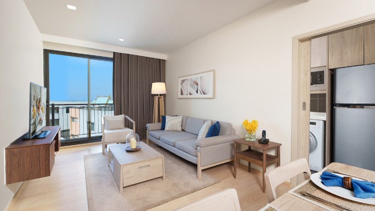 行政两房式公寓