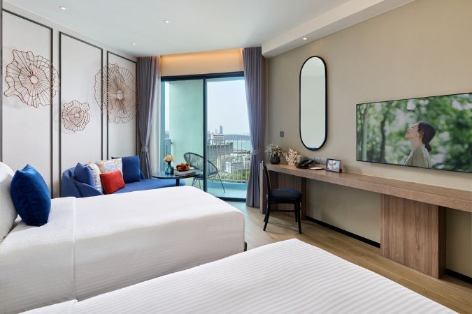 Apartmenttypes Superior Room Twin With Seaview