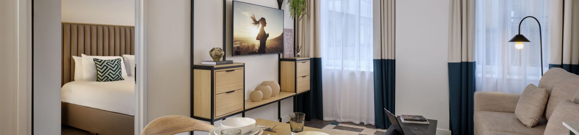 Apartment at apart hotel Citadines Holborn Covent-Garden London