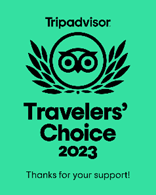 <strong>Travellers' Choice 2023</strong></br>Tripadvasor