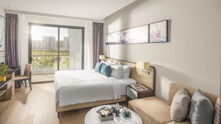 Apartment Types Citadines Marina Halong Studio Deluxe Twin