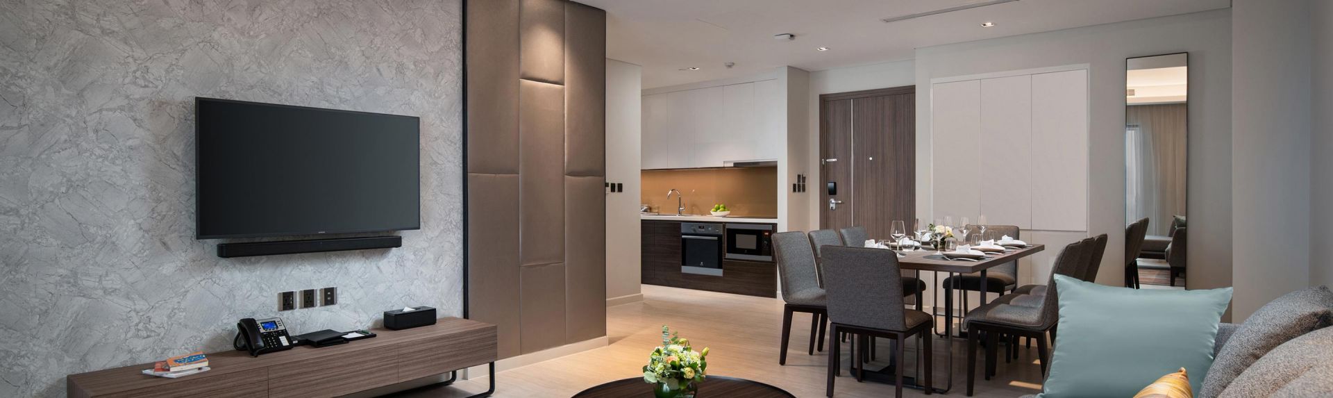 河内奥克伍德华庭酒店公寓二居室家庭豪华公寓 