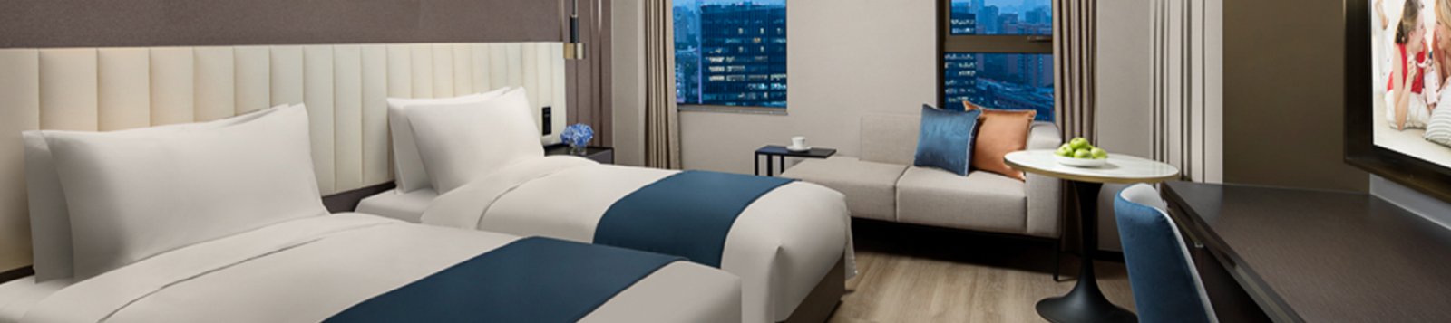 Apartmenttypes JV SR China Shanghai Cit Lujiazui Deluxe Room Twin