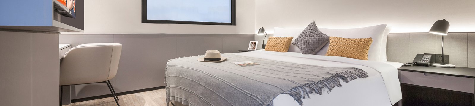 Apartment Types JV SR China Shanghai Cit Xujiahui 1BRM Executive Bedroom