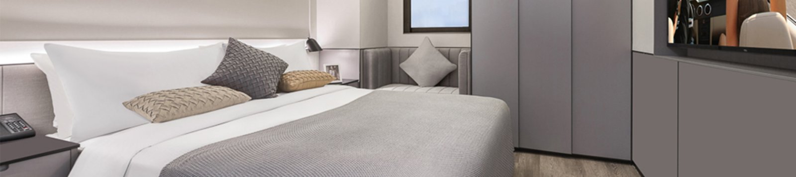 Apartment Types JV SR China Shanghai Cit Xujiahui Studio Executive Bedroom