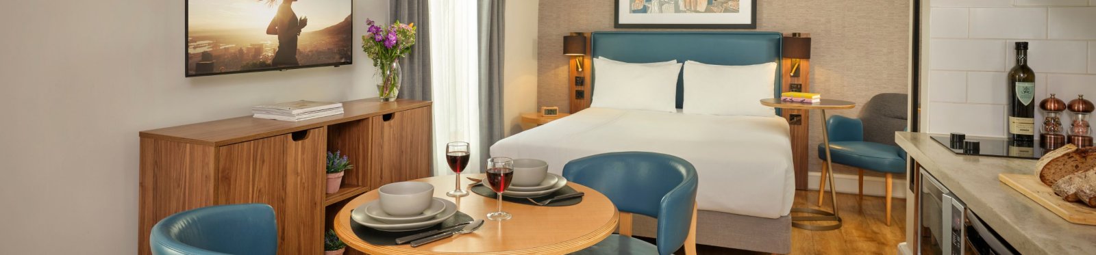 Apartment at apart hotel Citadines Barbican London