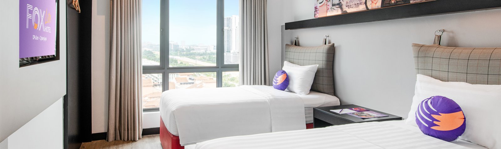 FOX Lite Hotel DPulze Cyberjaya 高级双床客房